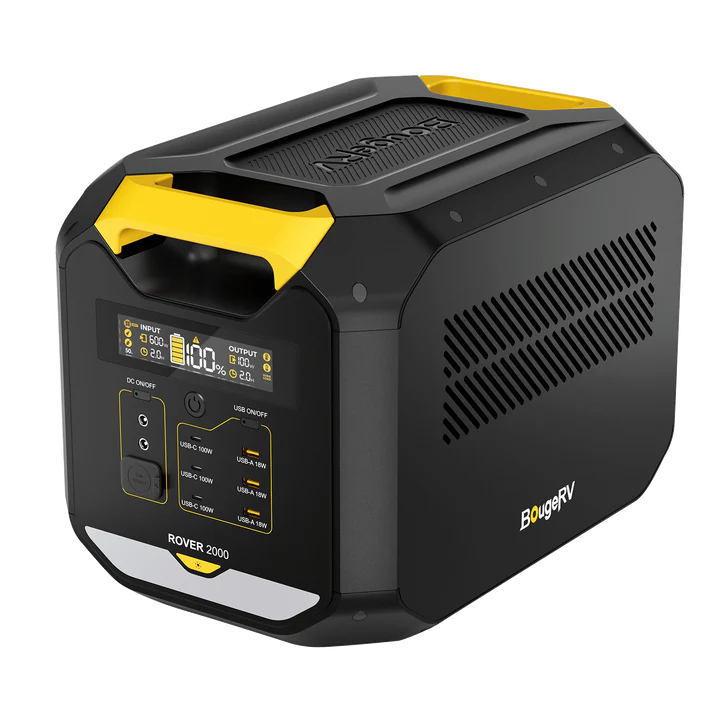 ROVER2000 Semi-Solid State Portable Power Station - BougeRV