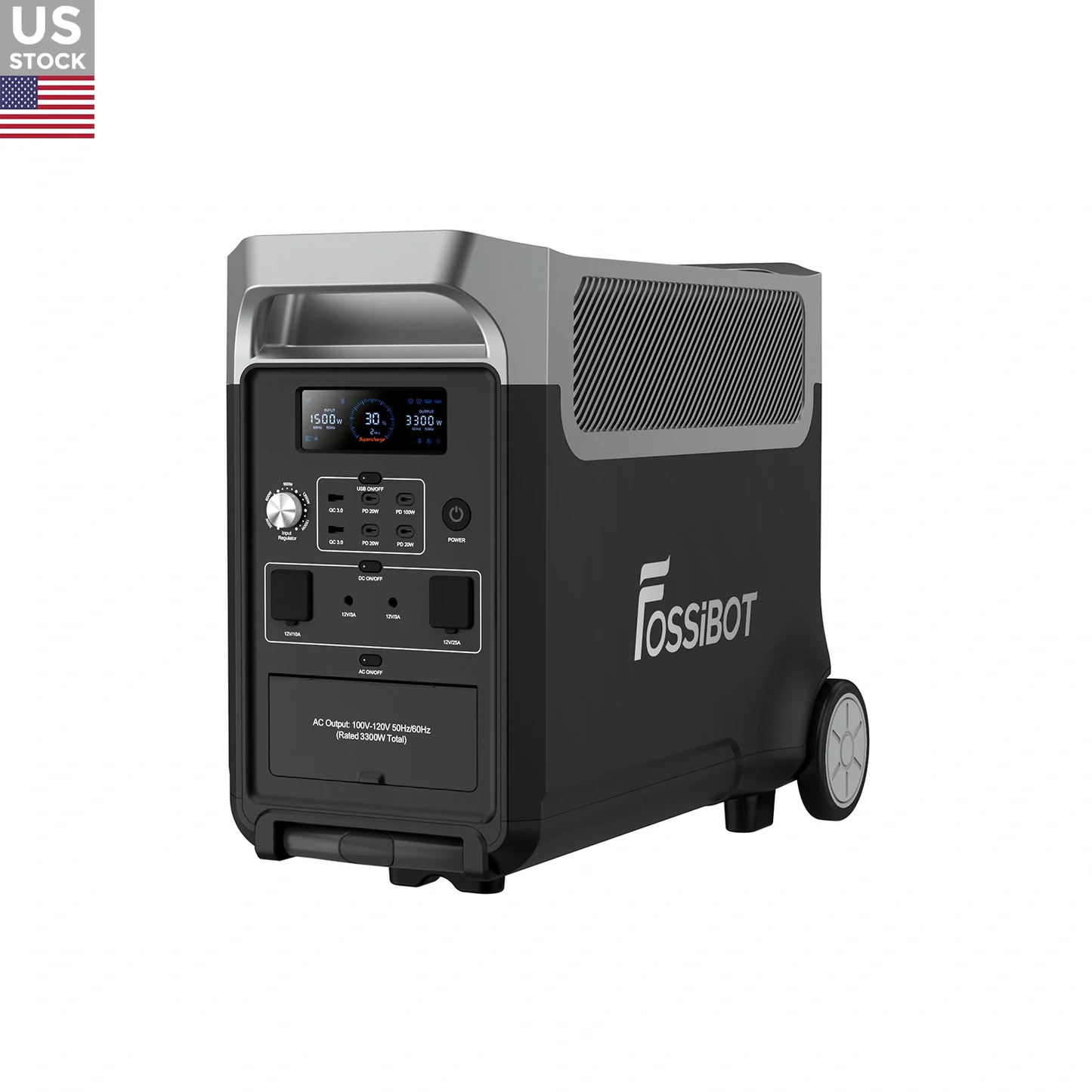 F3600 Pro Portable Power Station | 3,600W 3,840Wh - FOSSiBOT