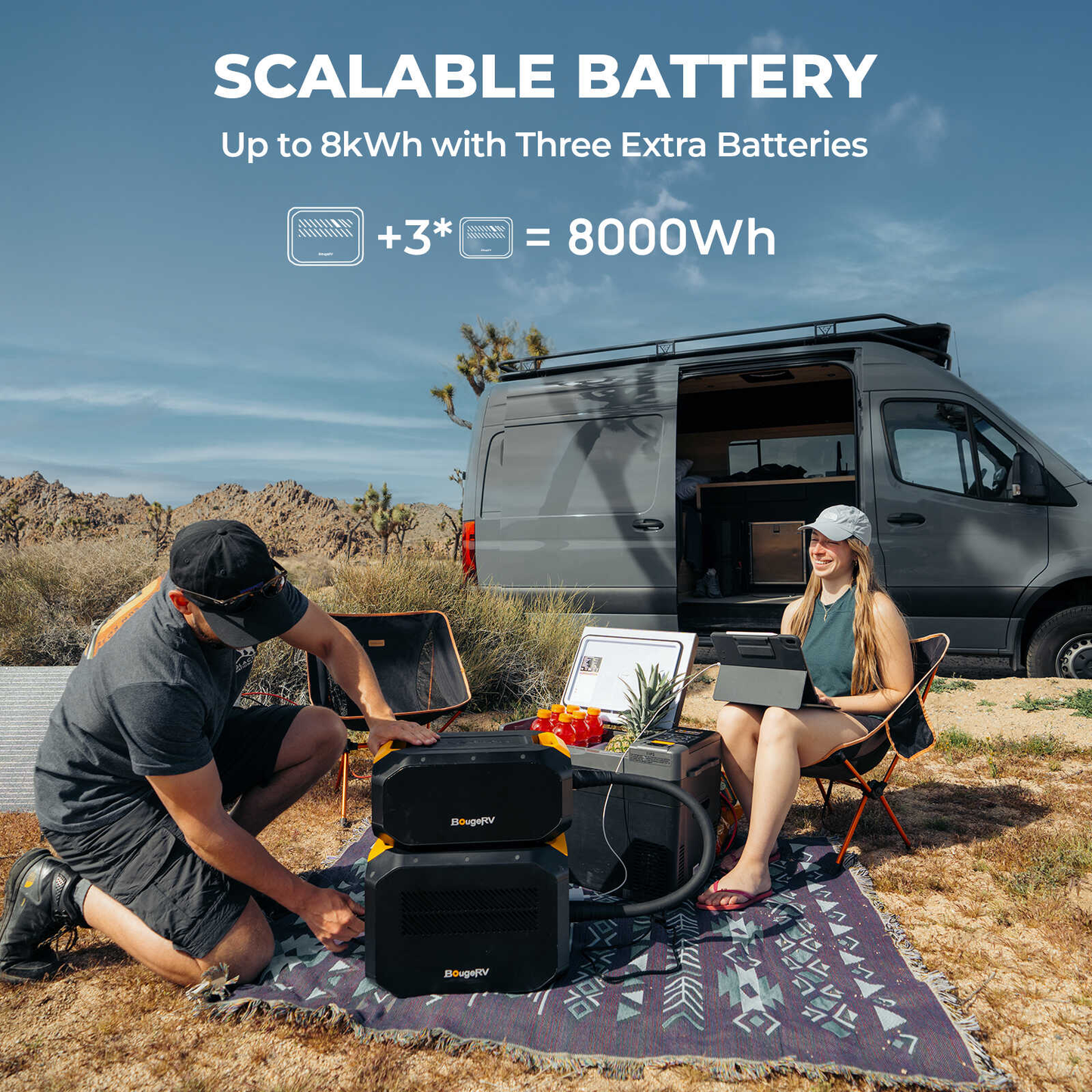 ROVER2000 Semi-Solid State Portable Power Station - BougeRV